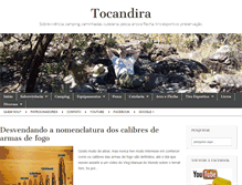 Tablet Screenshot of blog.tocandira.com.br